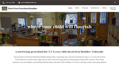 Desktop Screenshot of boulderpreschool.org