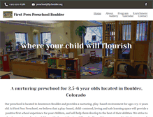 Tablet Screenshot of boulderpreschool.org